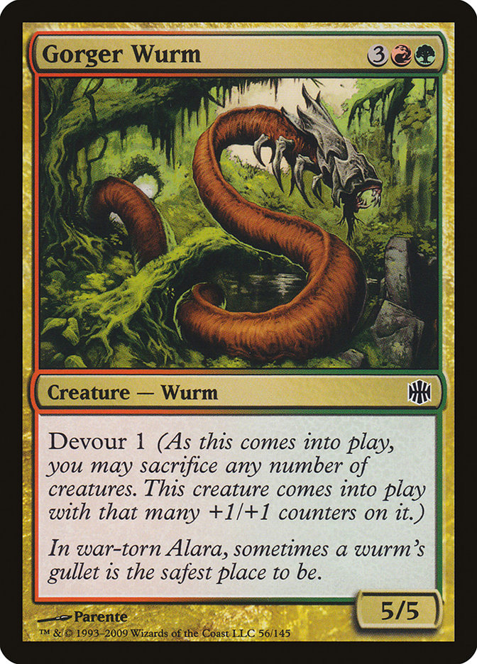 Gorger Wurm [Alara Reborn] | Game Master's Emporium (The New GME)