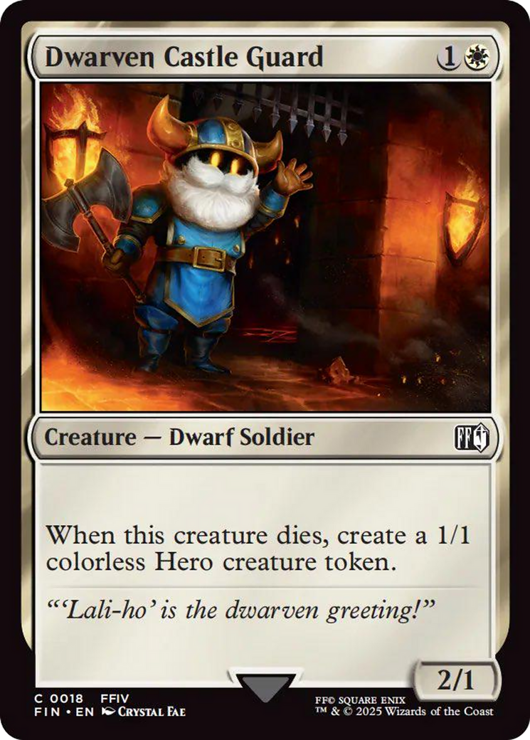 Dwarven Castle Guard [FINAL FANTASY] | Game Master's Emporium (The New GME)