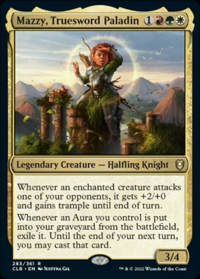 Mazzy, Truesword Paladin [Commander Legends: Battle for Baldur's Gate] | Game Master's Emporium (The New GME)