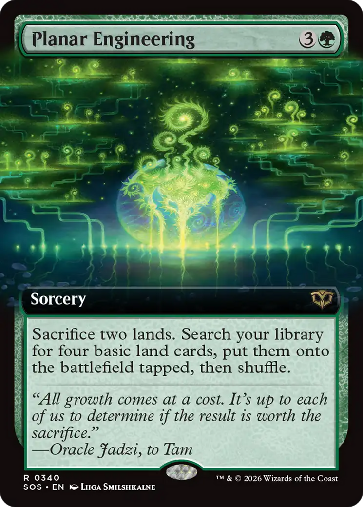 Planar Engineering (Extended Art) [Secrets of Strixhaven] | Game Master's Emporium (The New GME)