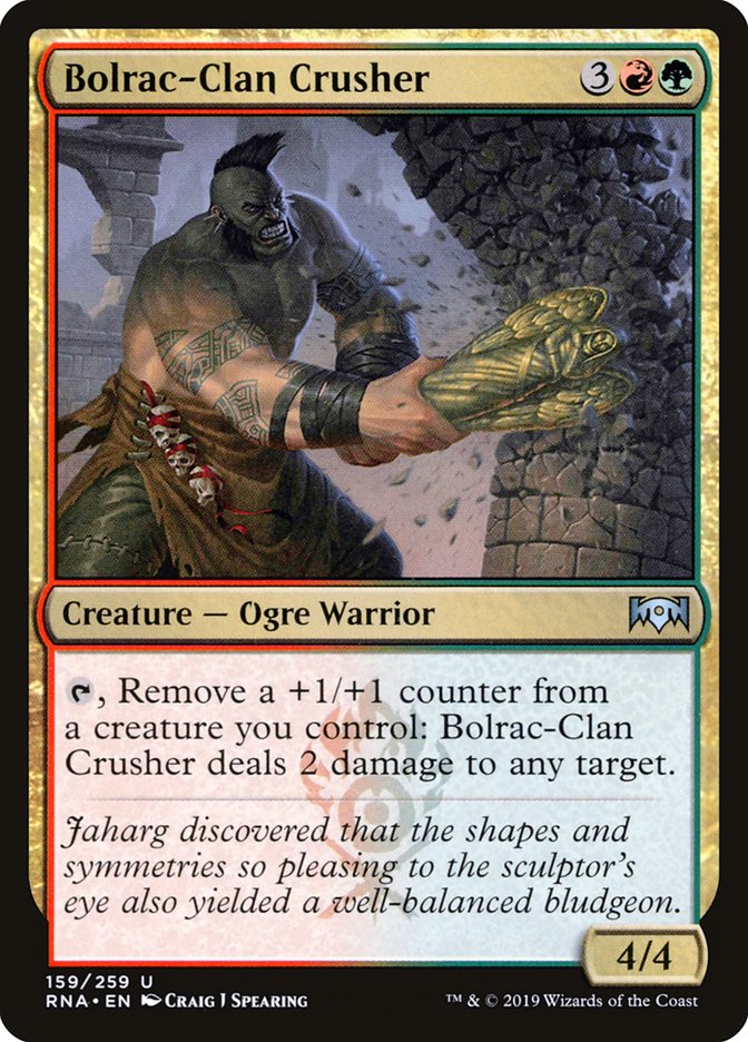Bolrac-Clan Crusher [Ravnica Allegiance] | Game Master's Emporium (The New GME)