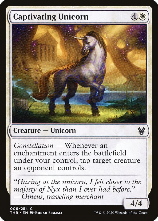 Captivating Unicorn [Theros Beyond Death] | Game Master's Emporium (The New GME)