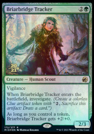 Briarbridge Tracker [Innistrad: Midnight Hunt Prerelease Promos] | Game Master's Emporium (The New GME)