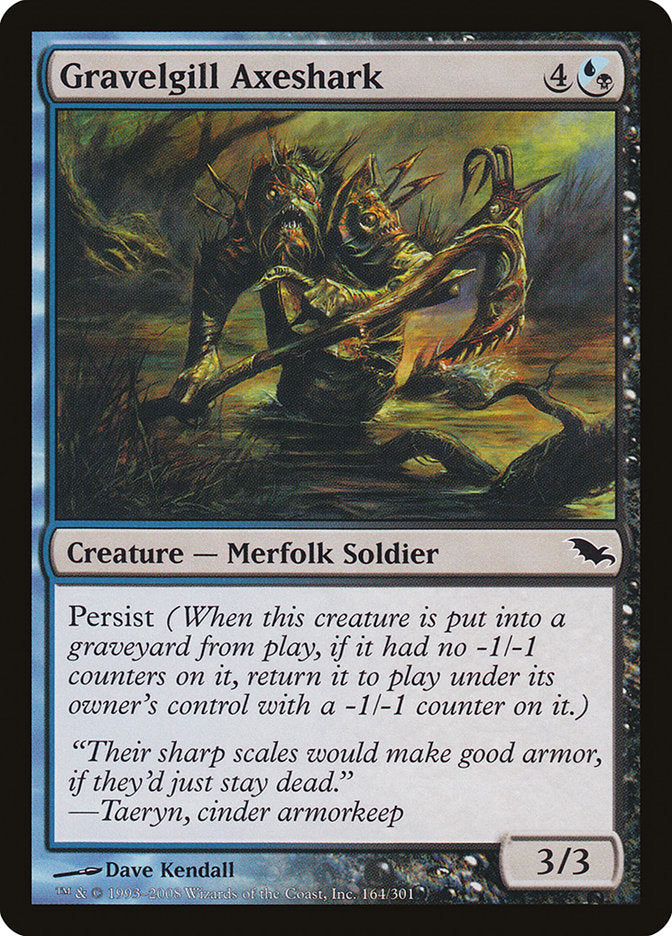 Gravelgill Axeshark [Shadowmoor] | Game Master's Emporium (The New GME)