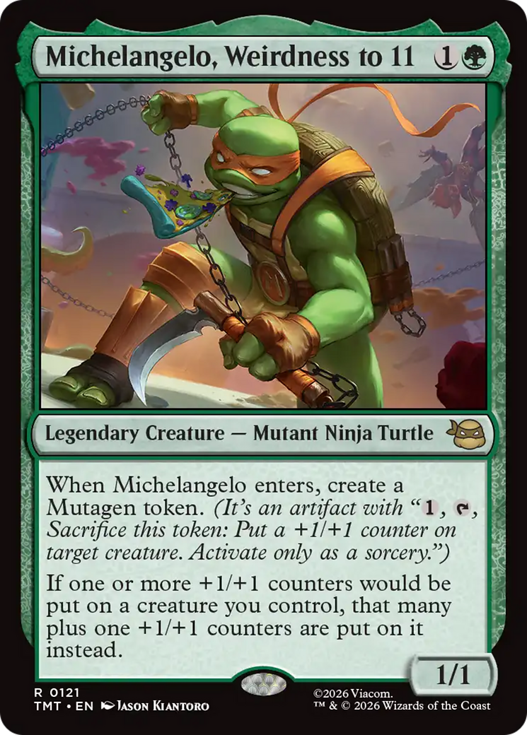 Michelangelo, Weirdness to 11 [Teenage Mutant Ninja Turtles] | Game Master's Emporium (The New GME)