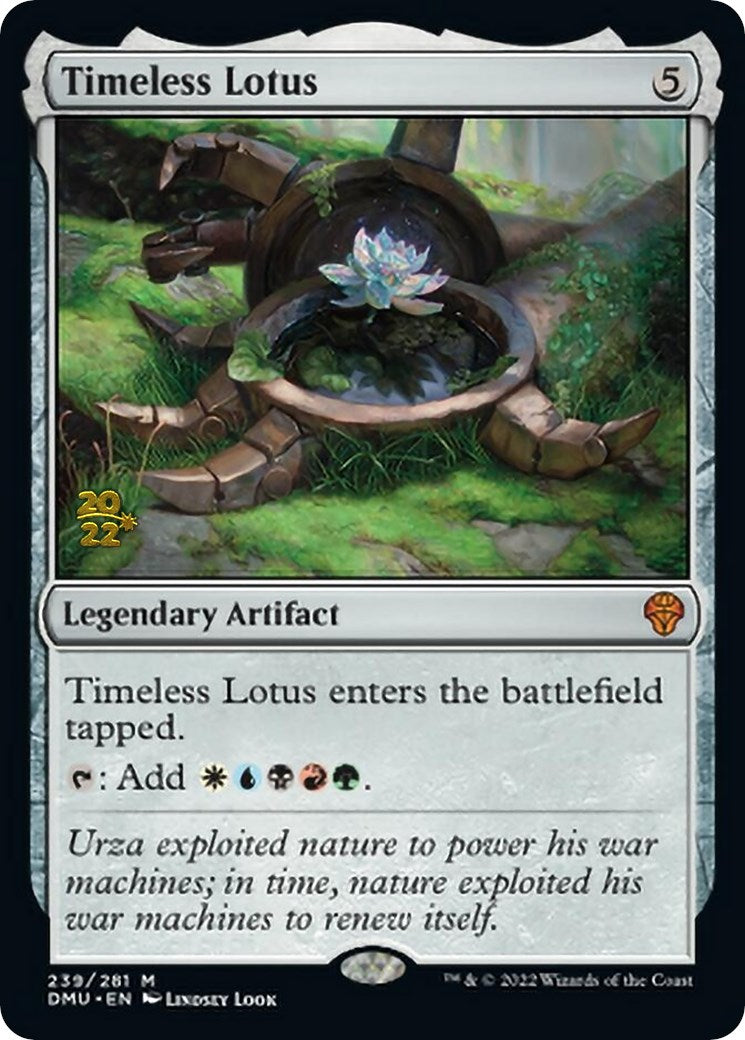 Timeless Lotus [Dominaria United Prerelease Promos] | Game Master's Emporium (The New GME)