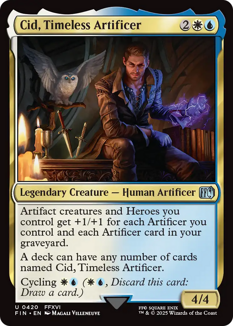 Cid, Timeless Artificer (0420) [FINAL FANTASY] | Game Master's Emporium (The New GME)