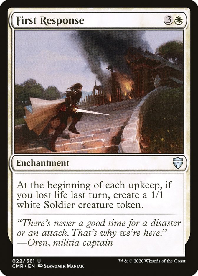 First Response [Commander Legends] | Game Master's Emporium (The New GME)