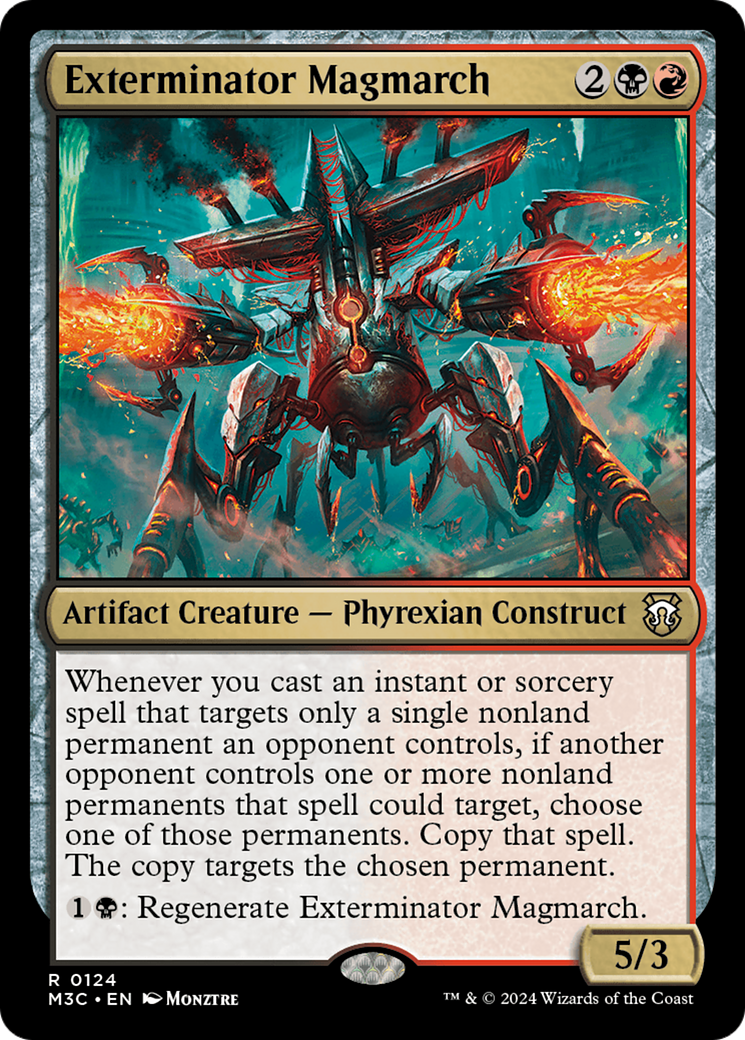 Exterminator Magmarch [Modern Horizons 3 Commander] | Game Master's Emporium (The New GME)