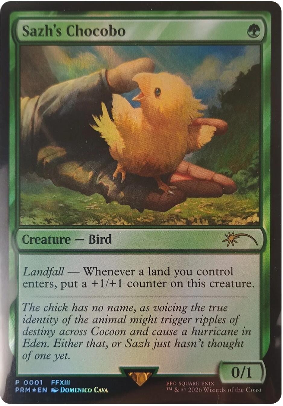 Sazh's Chocobo [FINAL FANTASY Promos] | Game Master's Emporium (The New GME)