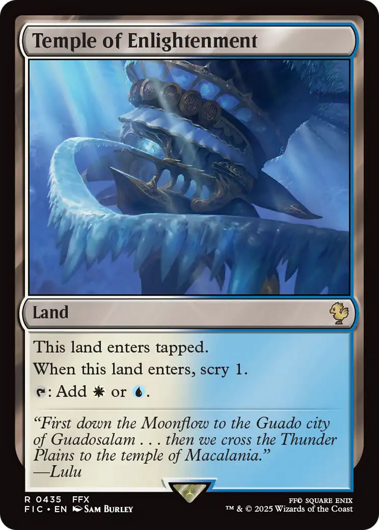 Temple of Enlightenment [FINAL FANTASY Commander] | Game Master's Emporium (The New GME)