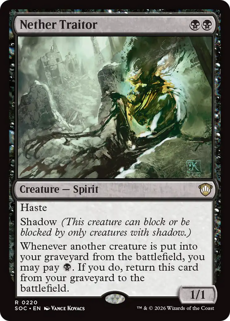 Nether Traitor [Secrets of Strixhaven Commander] | Game Master's Emporium (The New GME)