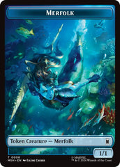Merfolk // Doombot Double-Sided Token [Marvel Super Heroes Tokens] | Game Master's Emporium (The New GME)