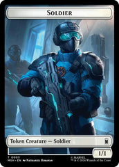Villain // Soldier Double-Sided Token [Marvel Super Heroes Tokens] | Game Master's Emporium (The New GME)