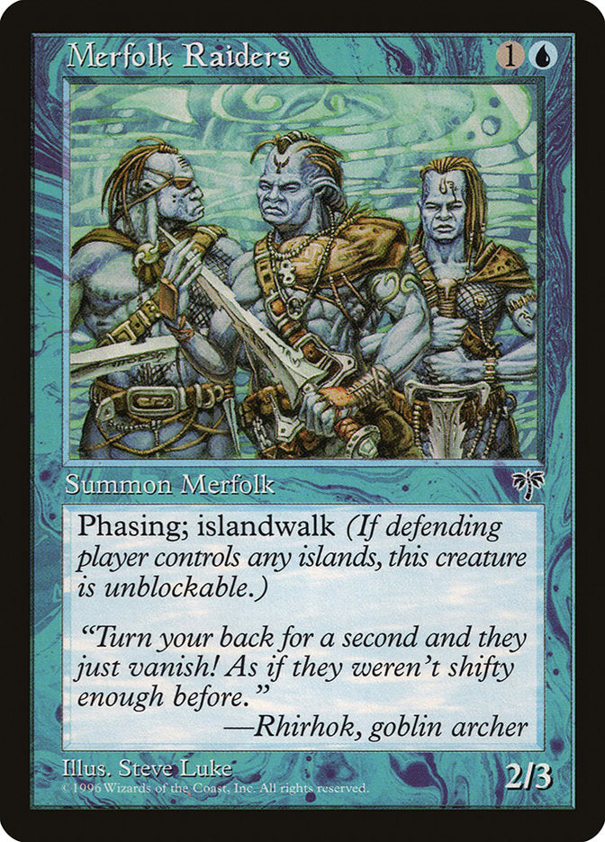 Merfolk Raiders [Mirage] | Game Master's Emporium (The New GME)