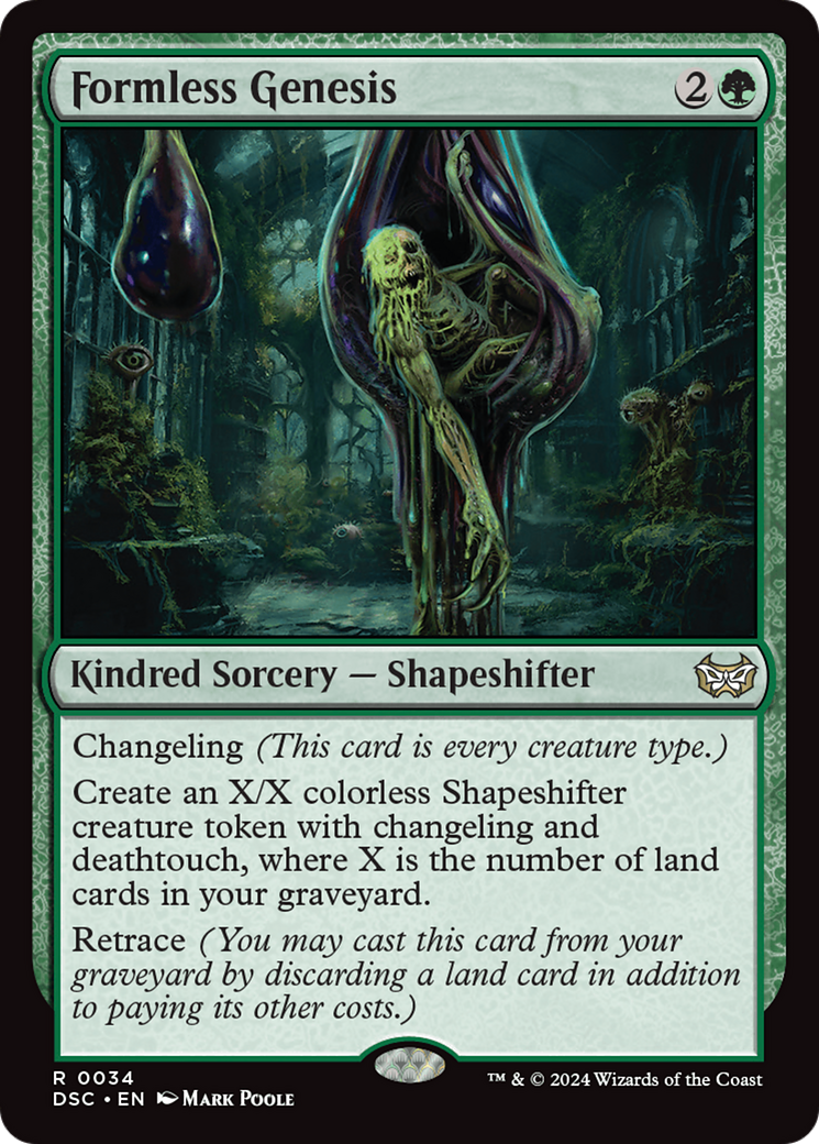 Formless Genesis [Duskmourn: House of Horror Commander] | Game Master's Emporium (The New GME)
