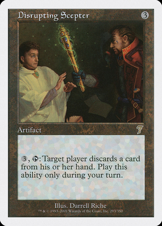 Disrupting Scepter [Seventh Edition] | Game Master's Emporium (The New GME)