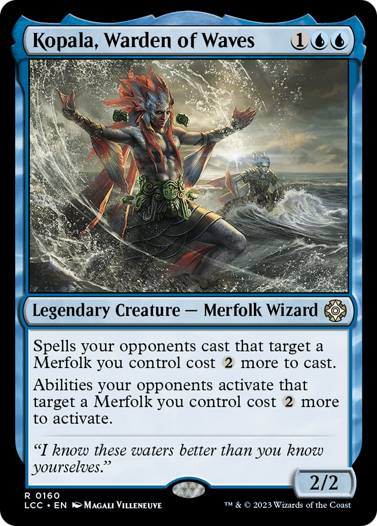 Kopala, Warden of Waves [The Lost Caverns of Ixalan Commander] | Game Master's Emporium (The New GME)