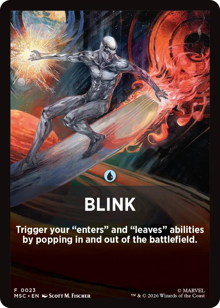 Blink Theme Card [Marvel Super Heroes Commander] | Game Master's Emporium (The New GME)