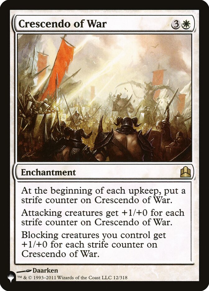 Crescendo of War [The List] | Game Master's Emporium (The New GME)