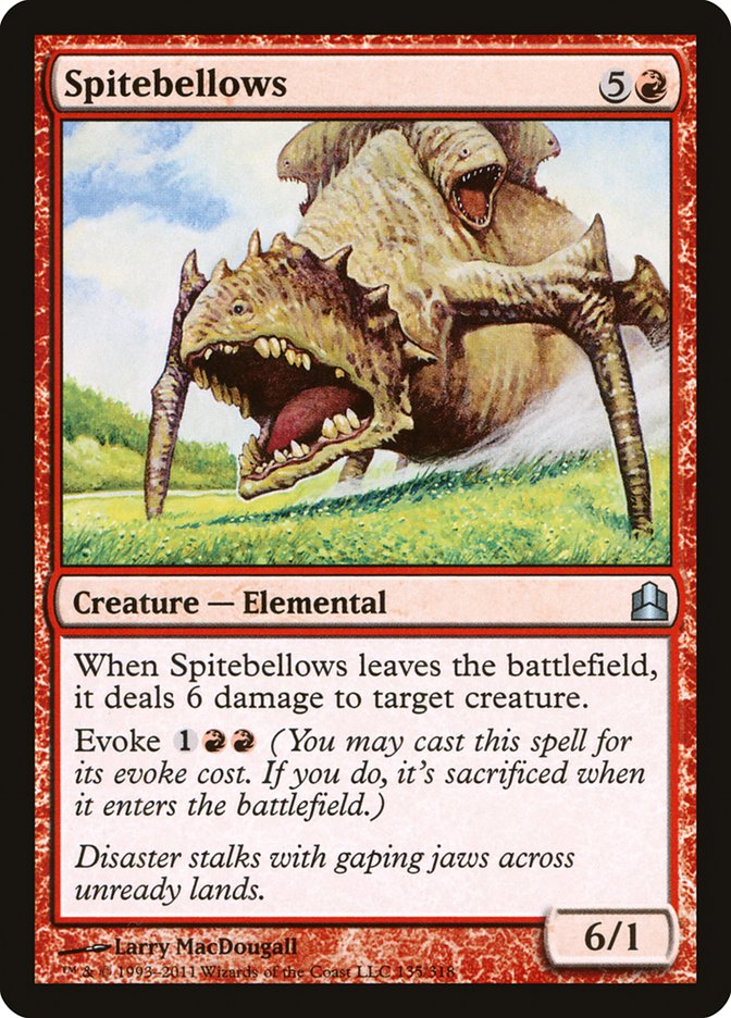 Spitebellows [Commander 2011] | Game Master's Emporium (The New GME)
