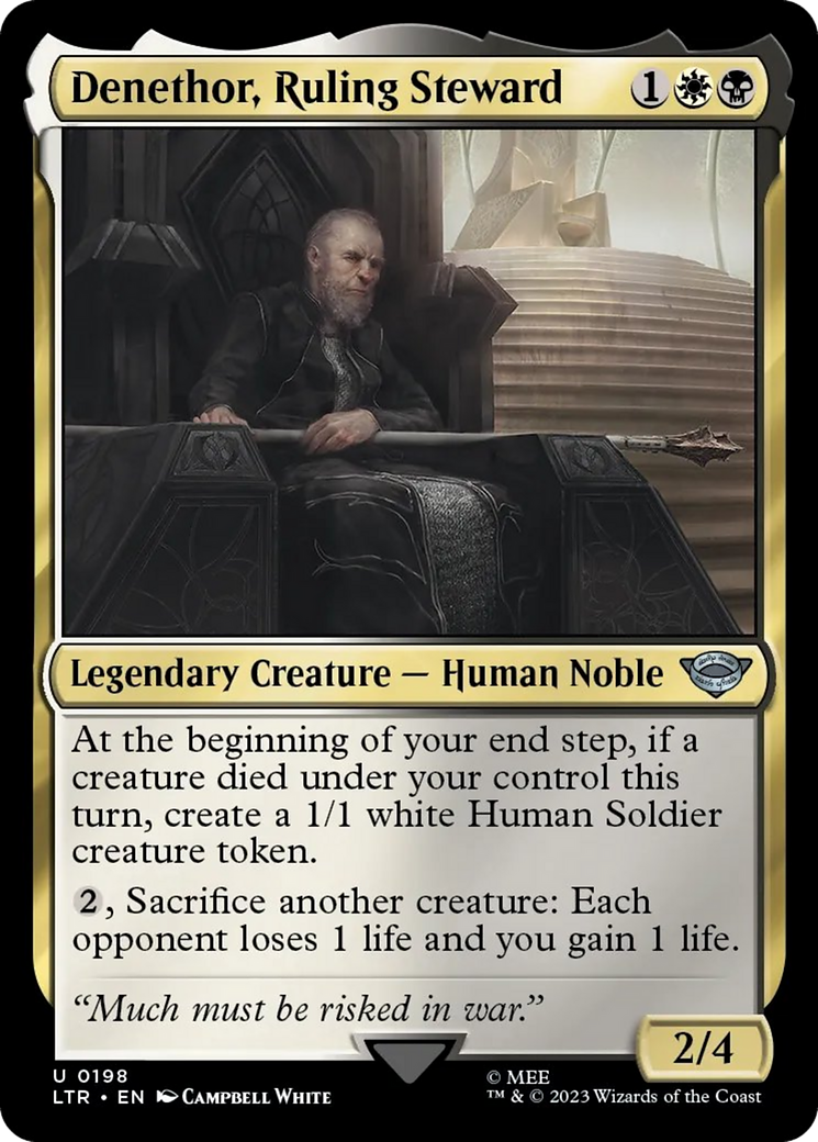Denethor, Ruling Steward [The Lord of the Rings: Tales of Middle-Earth] | Game Master's Emporium (The New GME)