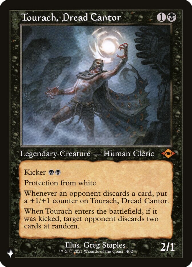 Tourach, Dread Cantor (Retro Frame) [The List] | Game Master's Emporium (The New GME)