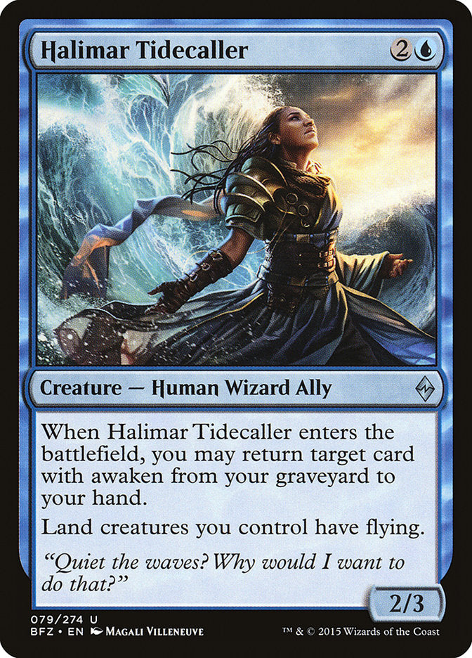 Halimar Tidecaller [Battle for Zendikar] | Game Master's Emporium (The New GME)