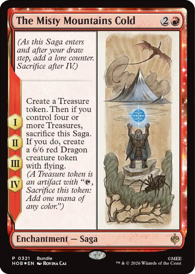 The Misty Mountains Cold [The Hobbit Promos] | Game Master's Emporium (The New GME)