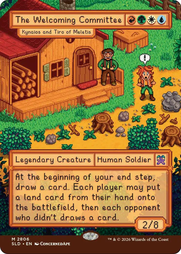 The Welcoming Committee - Kynaios and Tiro of Meletis [Secret Lair Drop Series] | Game Master's Emporium (The New GME)