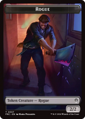 Insect // Rogue Double-Sided Token [Reality Fracture Commander Tokens] | Game Master's Emporium (The New GME)