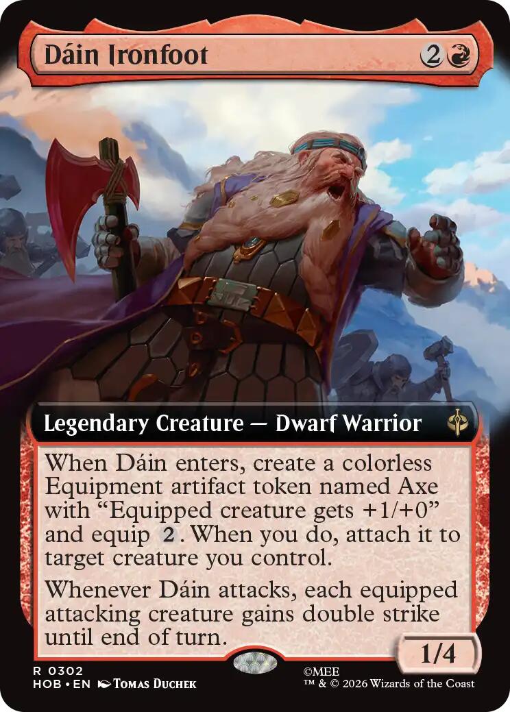 Dain Ironfoot (Extended Art) [The Hobbit] | Game Master's Emporium (The New GME)