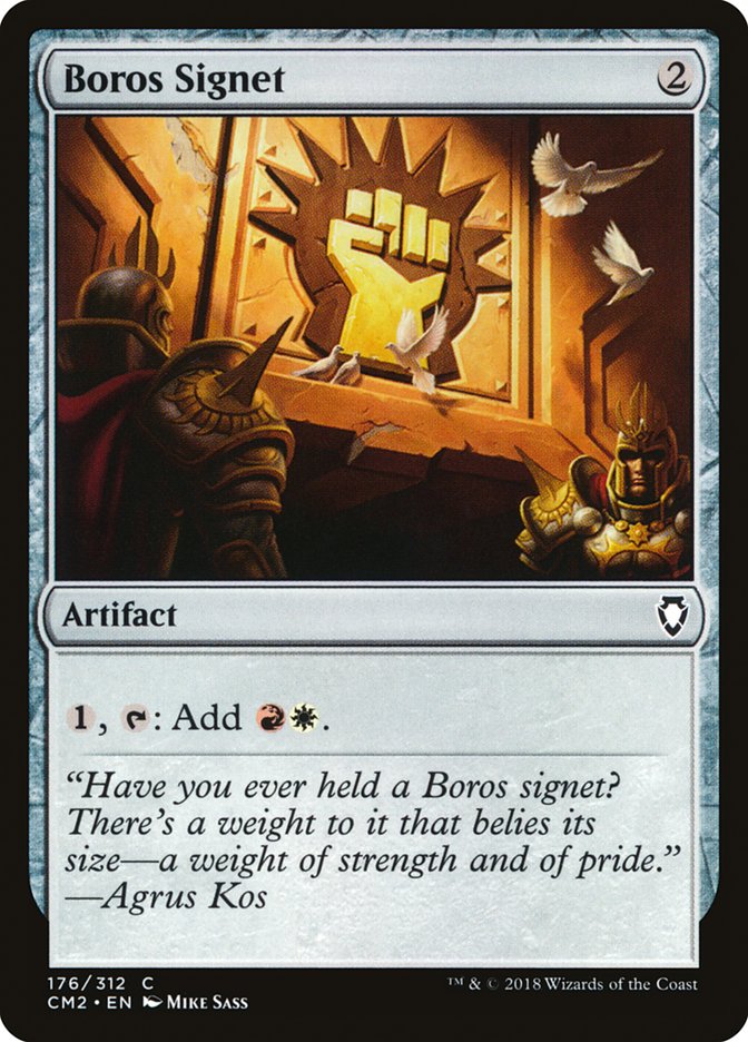 Boros Signet [Commander Anthology Volume II] | Game Master's Emporium (The New GME)
