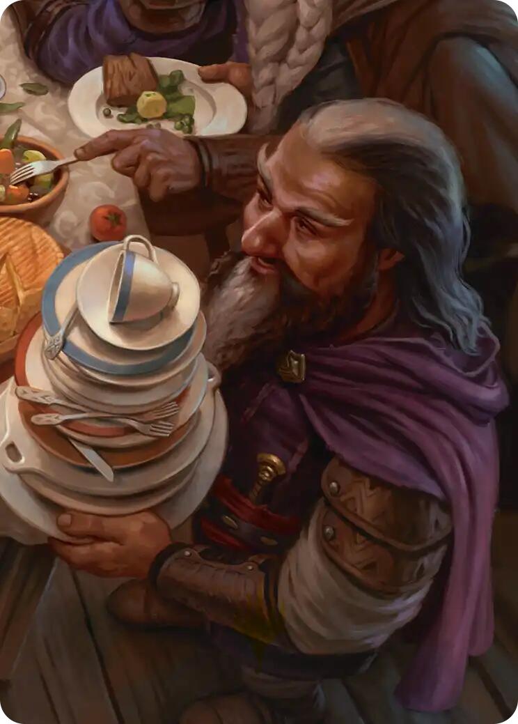 Ori, Plate Stacker Art Card (6/12) [The Hobbit Art Series] | Game Master's Emporium (The New GME)