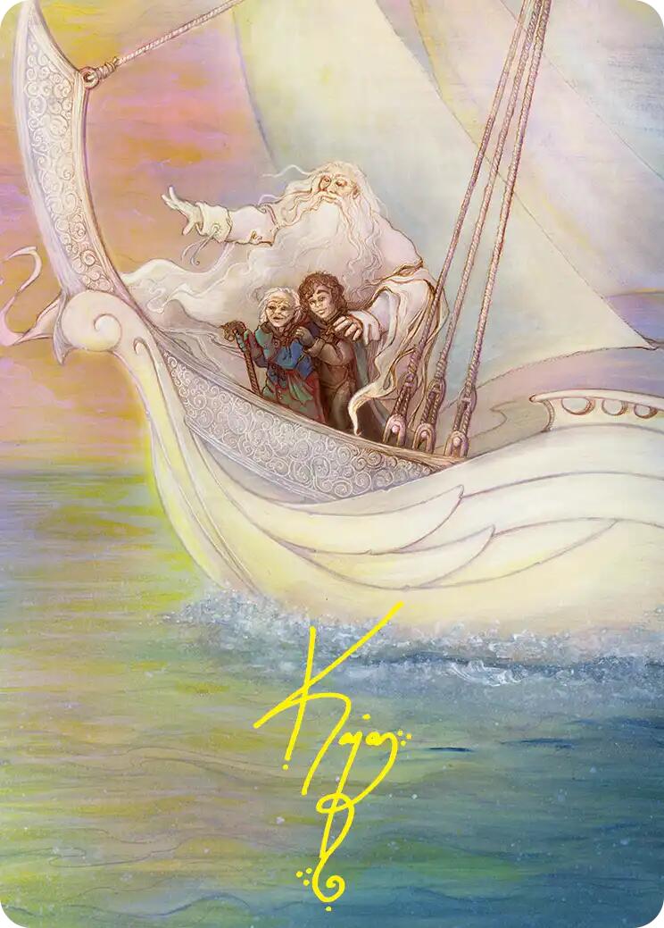 Dawn of a New Age Art Card (Gold-Stamped Signature) [The Hobbit Art Series] | Game Master's Emporium (The New GME)
