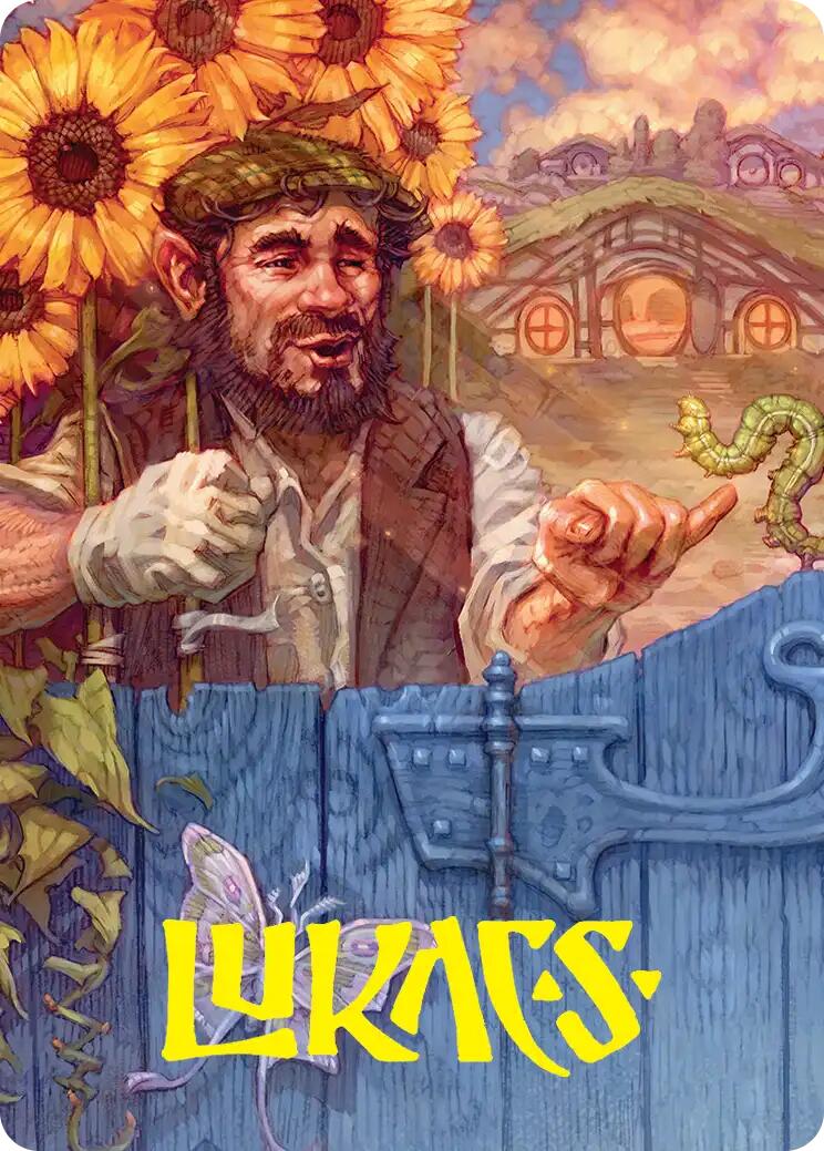 The Gaffer Art Card (Gold-Stamped Signature) [The Hobbit Art Series] | Game Master's Emporium (The New GME)