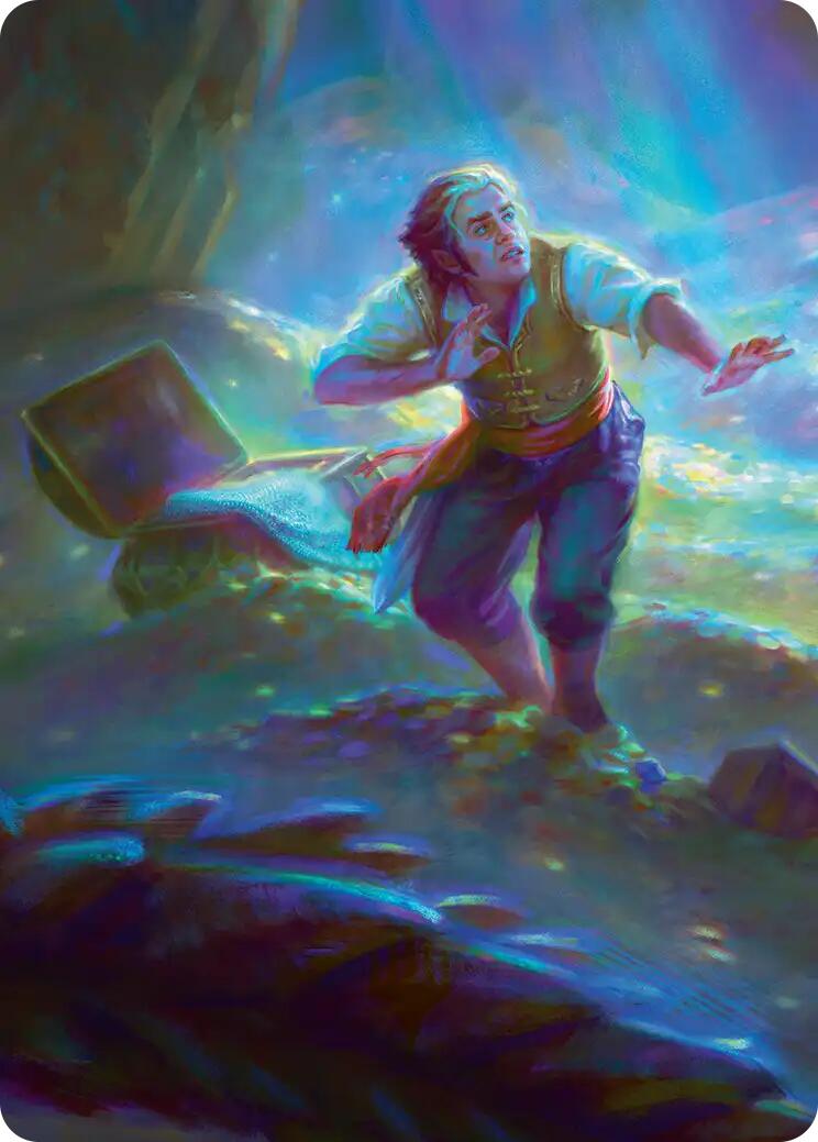 Bilbo's Burglaring Art Card (10/12) [The Hobbit Art Series] | Game Master's Emporium (The New GME)