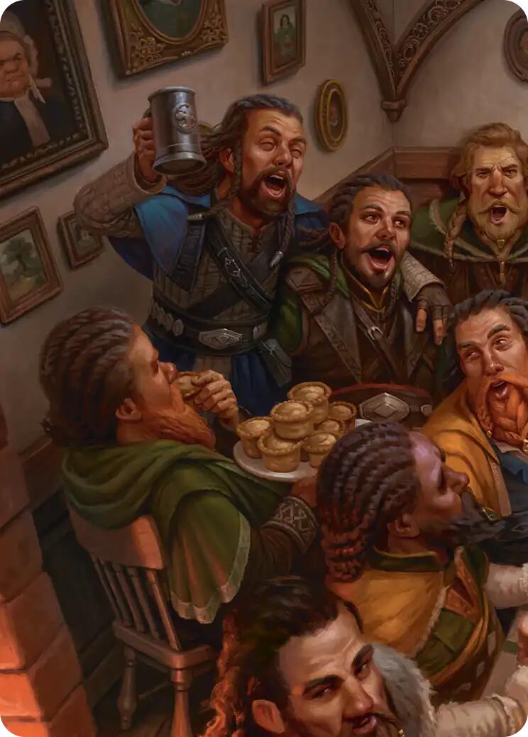 Fili and Kili, Joyous Art Card (1/12) [The Hobbit Art Series] | Game Master's Emporium (The New GME)