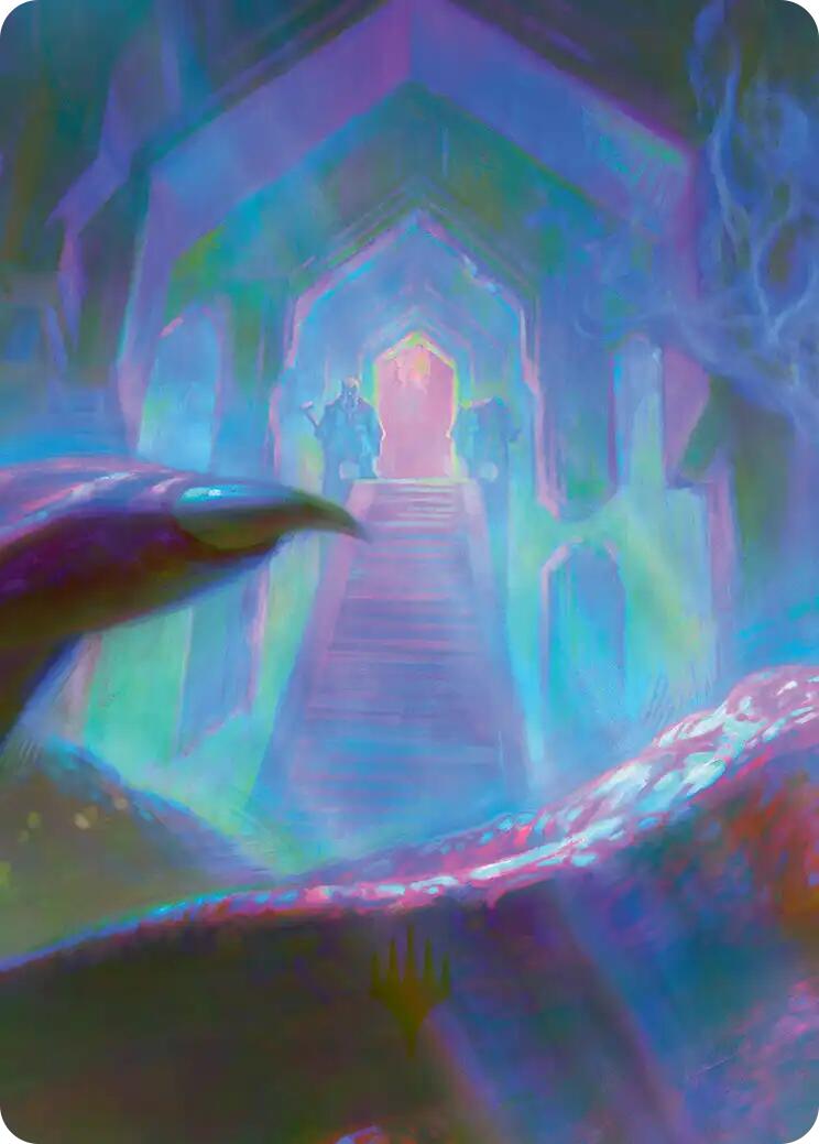 Dragon-Cursed Halls Art Card (8/12) [The Hobbit Art Series] | Game Master's Emporium (The New GME)