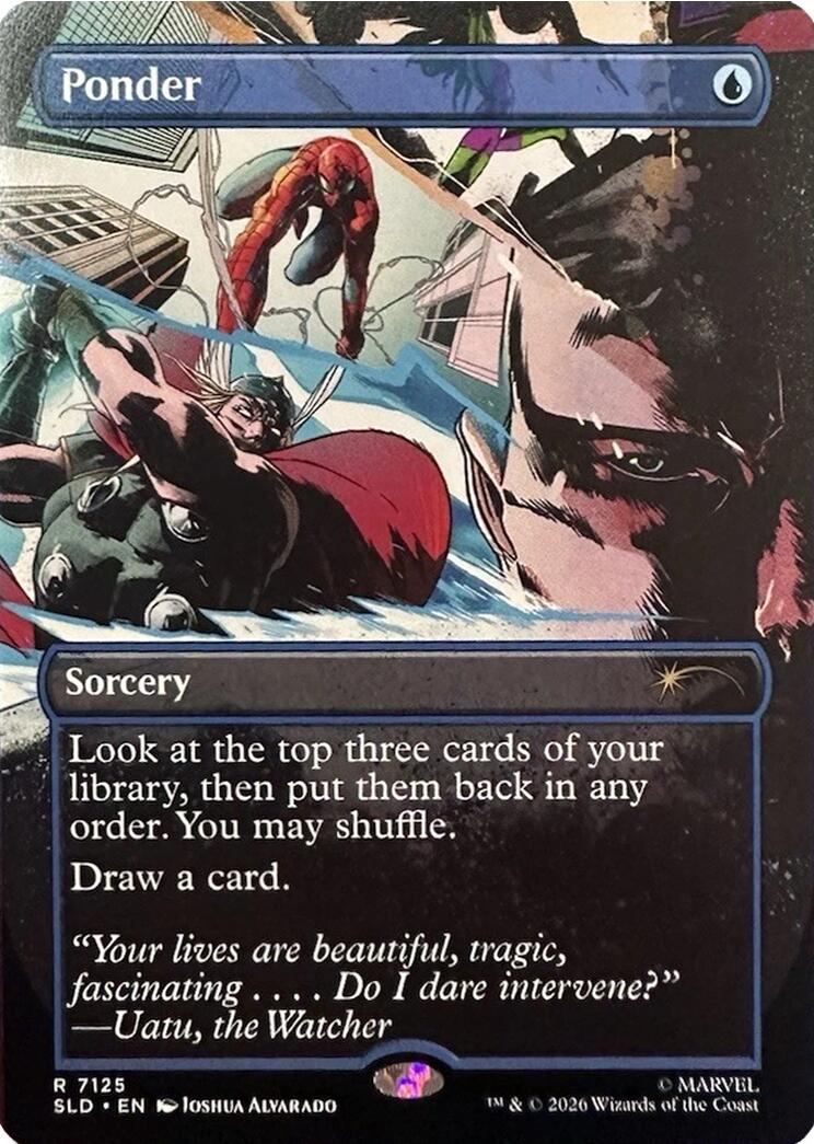 Ponder (7125) [Secret Lair Drop Series] | Game Master's Emporium (The New GME)