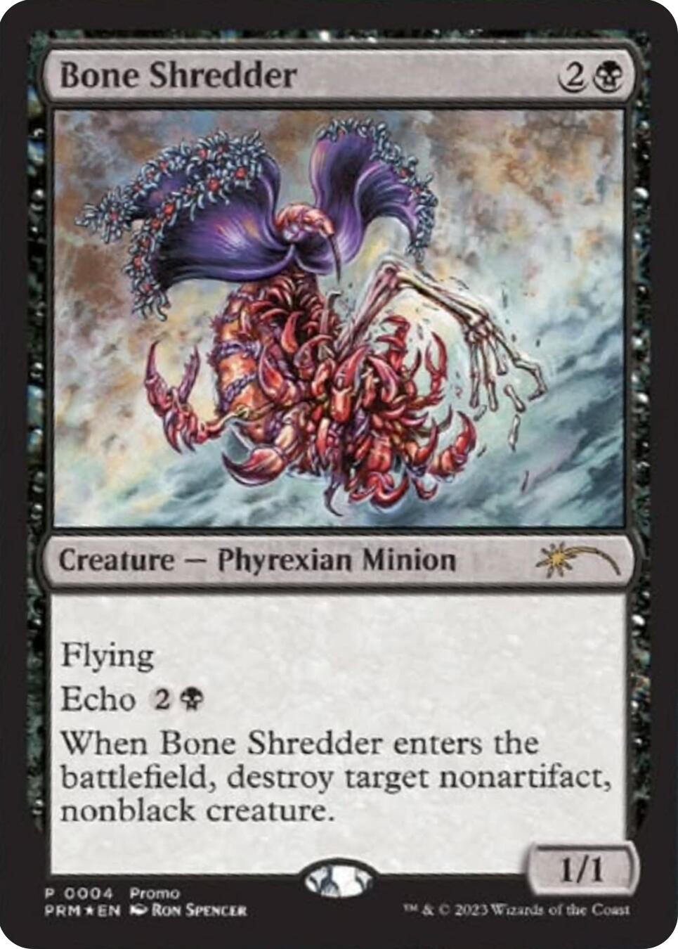Bone Shredder (Graphic Novel Insert) [Media Promos] | Game Master's Emporium (The New GME)