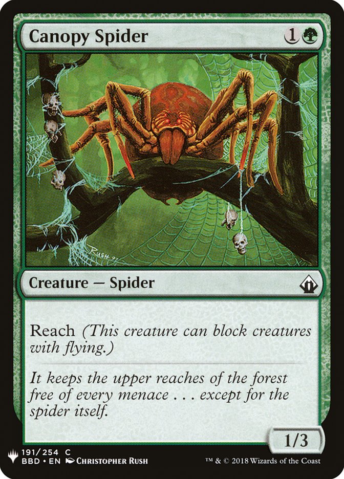 Canopy Spider [Mystery Booster] | Game Master's Emporium (The New GME)