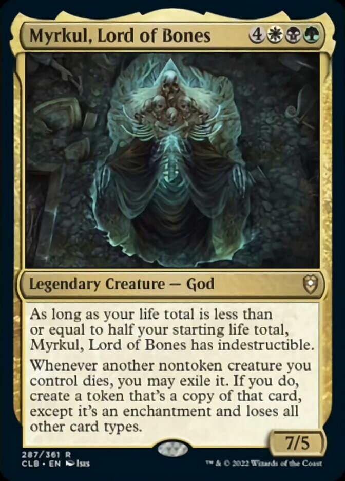 Myrkul, Lord of Bones [Commander Legends: Battle for Baldur's Gate] | Game Master's Emporium (The New GME)