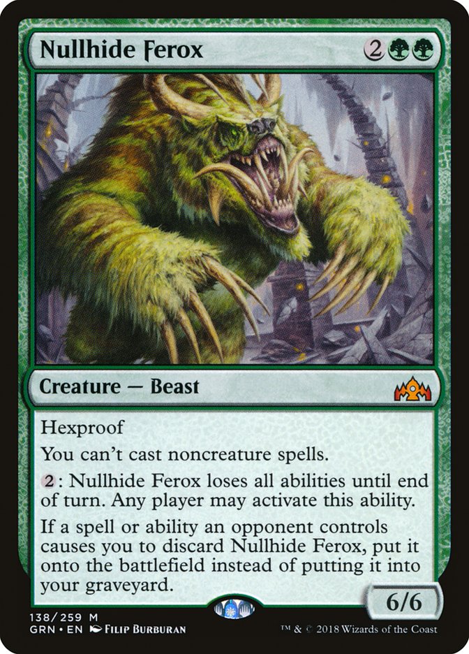 Nullhide Ferox [Guilds of Ravnica] | Game Master's Emporium (The New GME)