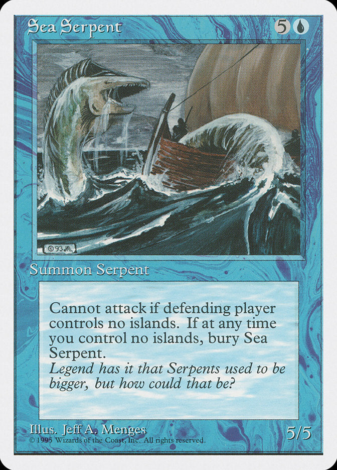 Sea Serpent [Fourth Edition] | Game Master's Emporium (The New GME)