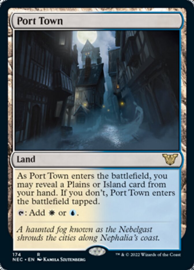 Port Town [Kamigawa: Neon Dynasty Commander] | Game Master's Emporium (The New GME)