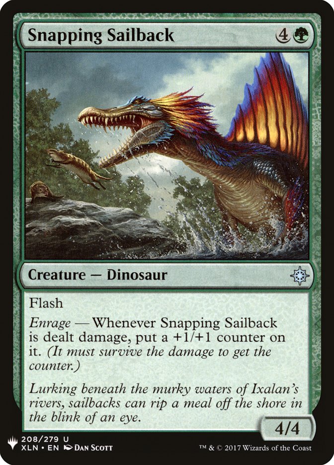 Snapping Sailback [Mystery Booster] | Game Master's Emporium (The New GME)