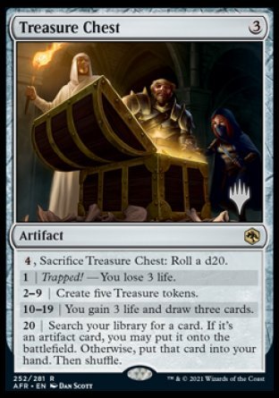 Treasure Chest (Promo Pack) [Dungeons & Dragons: Adventures in the Forgotten Realms Promos] | Game Master's Emporium (The New GME)