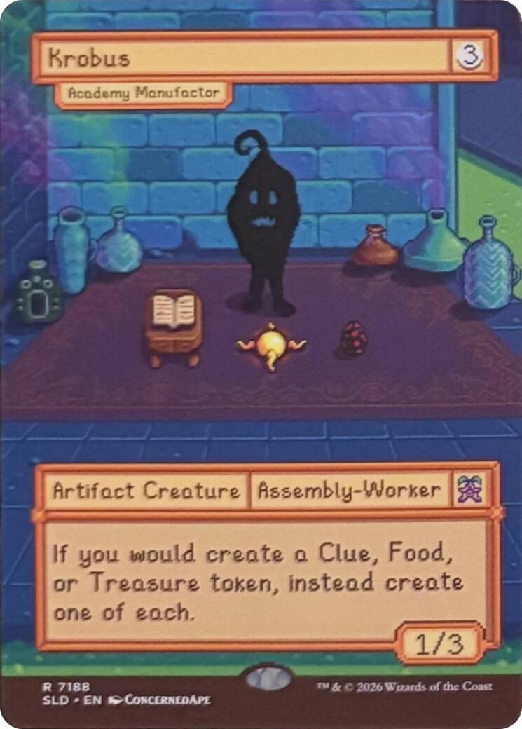 Krobus - Academy Manufactor [Secret Lair Drop Series] | Game Master's Emporium (The New GME)