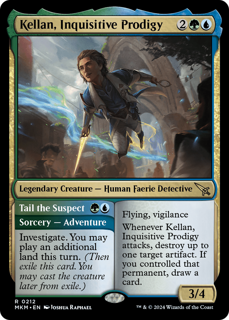 Kellan, Inquisitive Prodigy // Tail the Suspect [Murders at Karlov Manor] | Game Master's Emporium (The New GME)